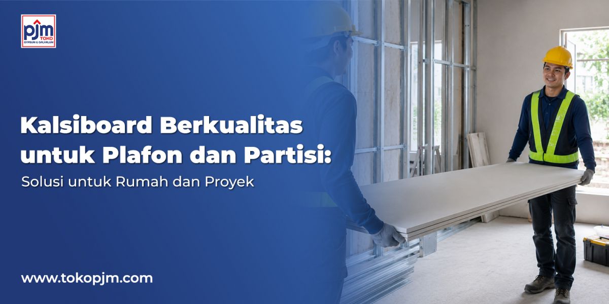 Kalsiboard Berkualitas untuk Plafon dan Partisi: Solusi untuk Rumah dan Proyek