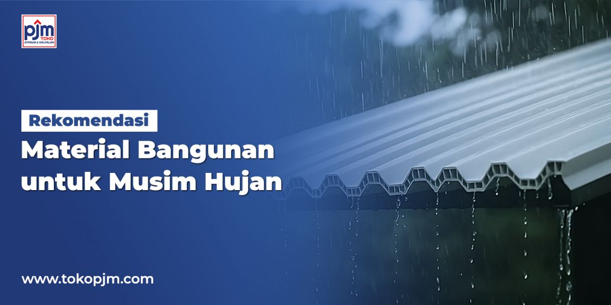 Building Material Recommendations for the Rainy Season: Why Sagaroof UPVC Roofing is the Right Choice?